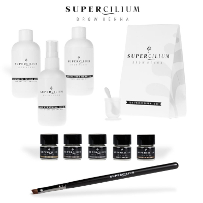 Productassortiment van Supercilium voor henna brows